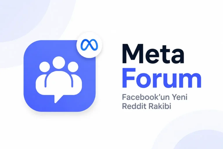 Meta Forum uygulaması kapak görseli, Facebook’un yeni Reddit benzeri topluluk platformu