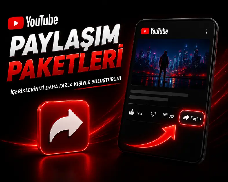 YouTube Paylaşım Satın Al
