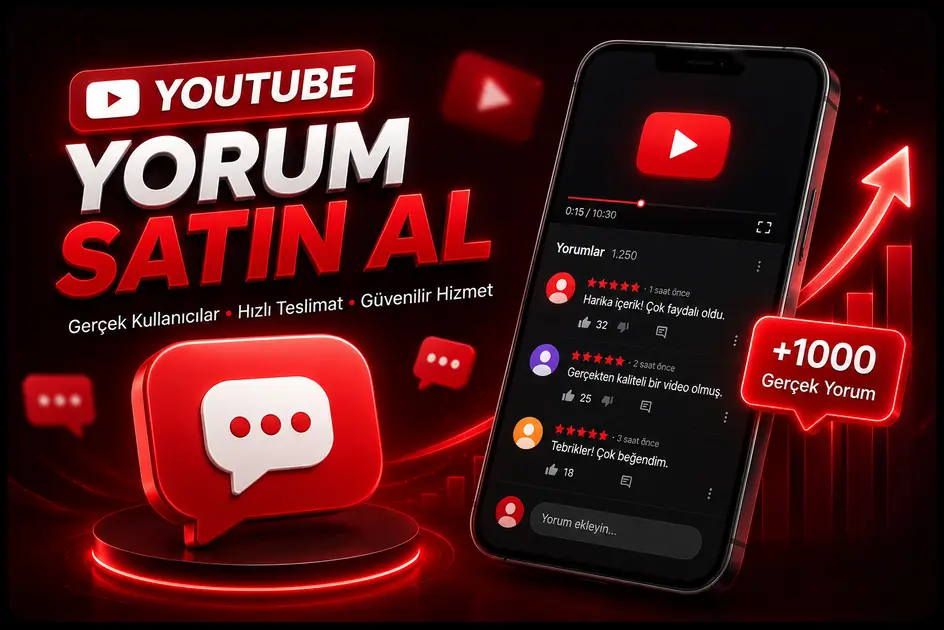 YouTube Yorum Satın Al